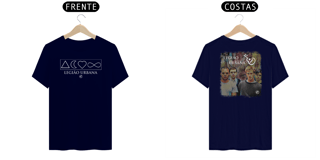 Nome do produto Camiseta Legião Urbana - Frente e Costas