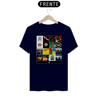 Nome do produto Camiseta Queen Discografia