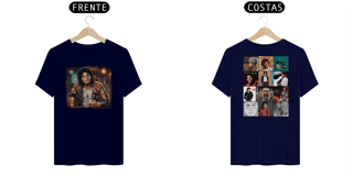 Nome do produto Camiseta Michael Jackson - Frente e Costas