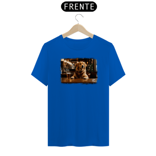 Nome do produto Camiseta de Boteco Melhores Amigos do Homem - Golden Retriever