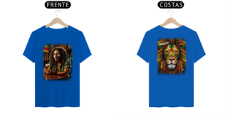 Nome do produto Camiseta de Bob Marley - Frente e Costas