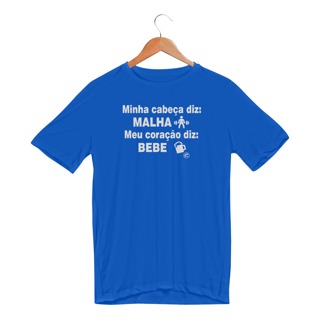 Nome do produto Camiseta Dry UV - Minha Cabeça diz Malha