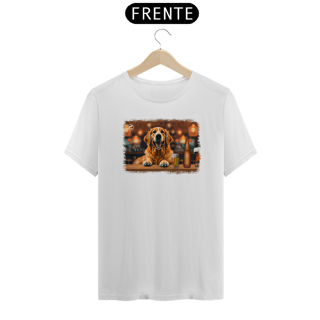 Nome do produto Camiseta de Boteco Melhores Amigos do Homem - Golden Retriever