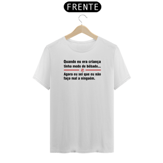 Nome do produto Camiseta de Boteco Medo de Bêbado
