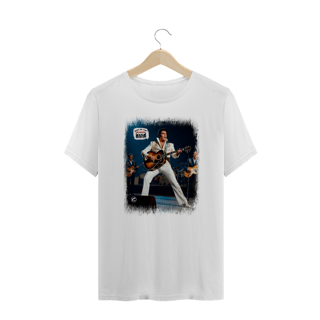 Nome do produto Camiseta Elvis Presley Plus Size - Best of the 60s to the Y2K