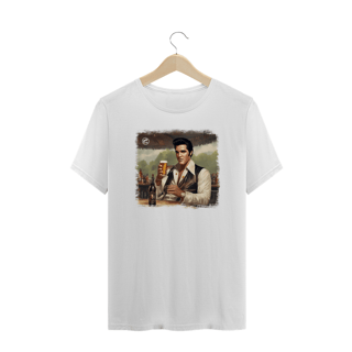 Nome do produto Camiseta Elvis Presley - Plus Size