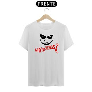 Nome do produto Camiseta PIMA - Coringa Why so Serious