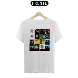 Nome do produto Camiseta Queen Discografia