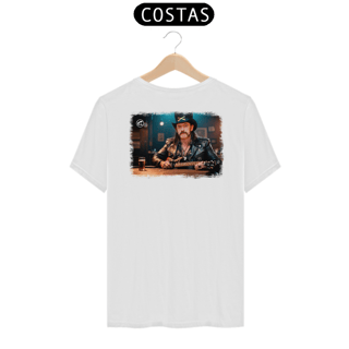 Nome do produto Camiseta Lemmy Kilmister - COSTAS