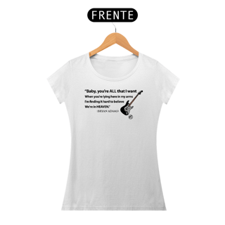 Nome do produto Camiseta Heaven - Bryan Adams
