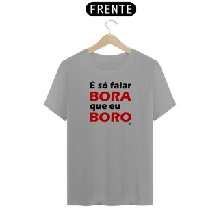 Nome do produto Camiseta de Boteco É só falar Bora que eu Boro