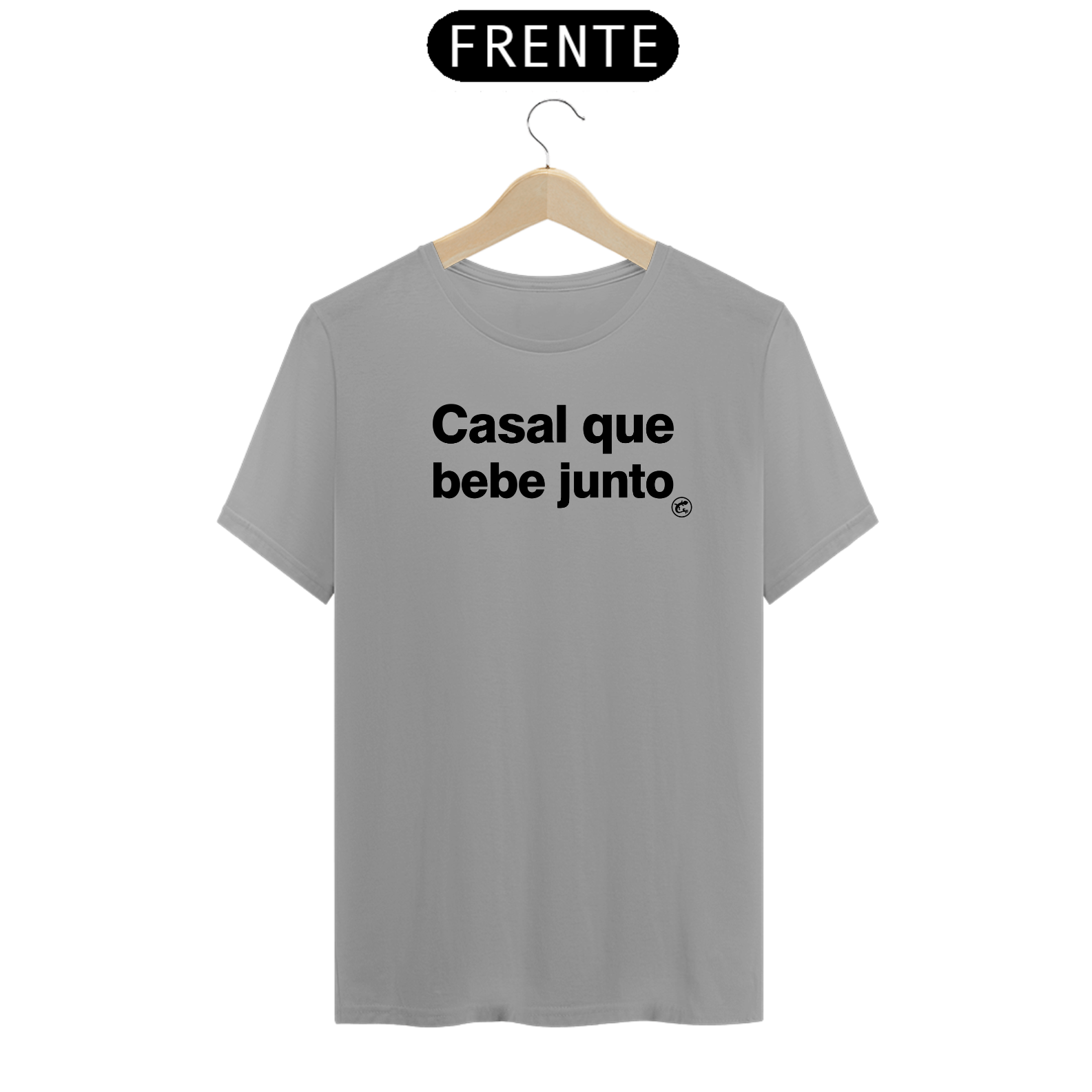 Camiseta Casal que bebe junto permanece junto - Parte 01