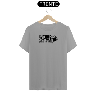Nome do produto Camiseta de Boteco Eu tenho controle, mas tá sem pilha