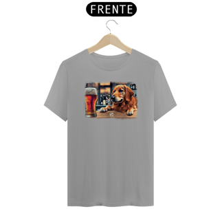 Nome do produto Camiseta de Boteco Melhores Amigos do Homem - Golden Retriever