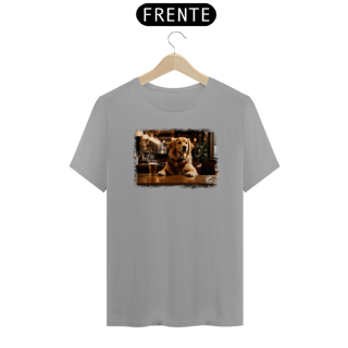 Nome do produto Camiseta de Boteco Melhores Amigos do Homem - Golden Retriever