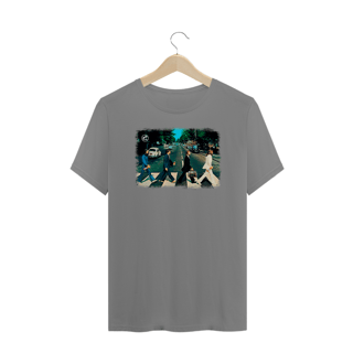 Nome do produto Camiseta de Boteco Plus Size - Os Beatles na Abbey Road