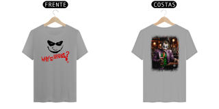 Nome do produto Camiseta do Coringa - Frente e Costas