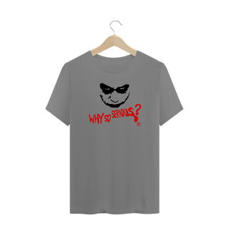 Nome do produto Camiseta Plus Size Coringa - Why so Serious