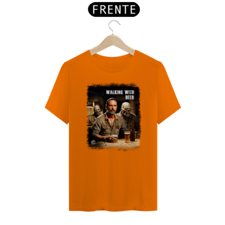 Nome do produto Camiseta de Boteco Walking With Beer