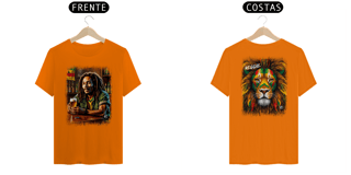 Nome do produto Camiseta de Bob Marley - Frente e Costas