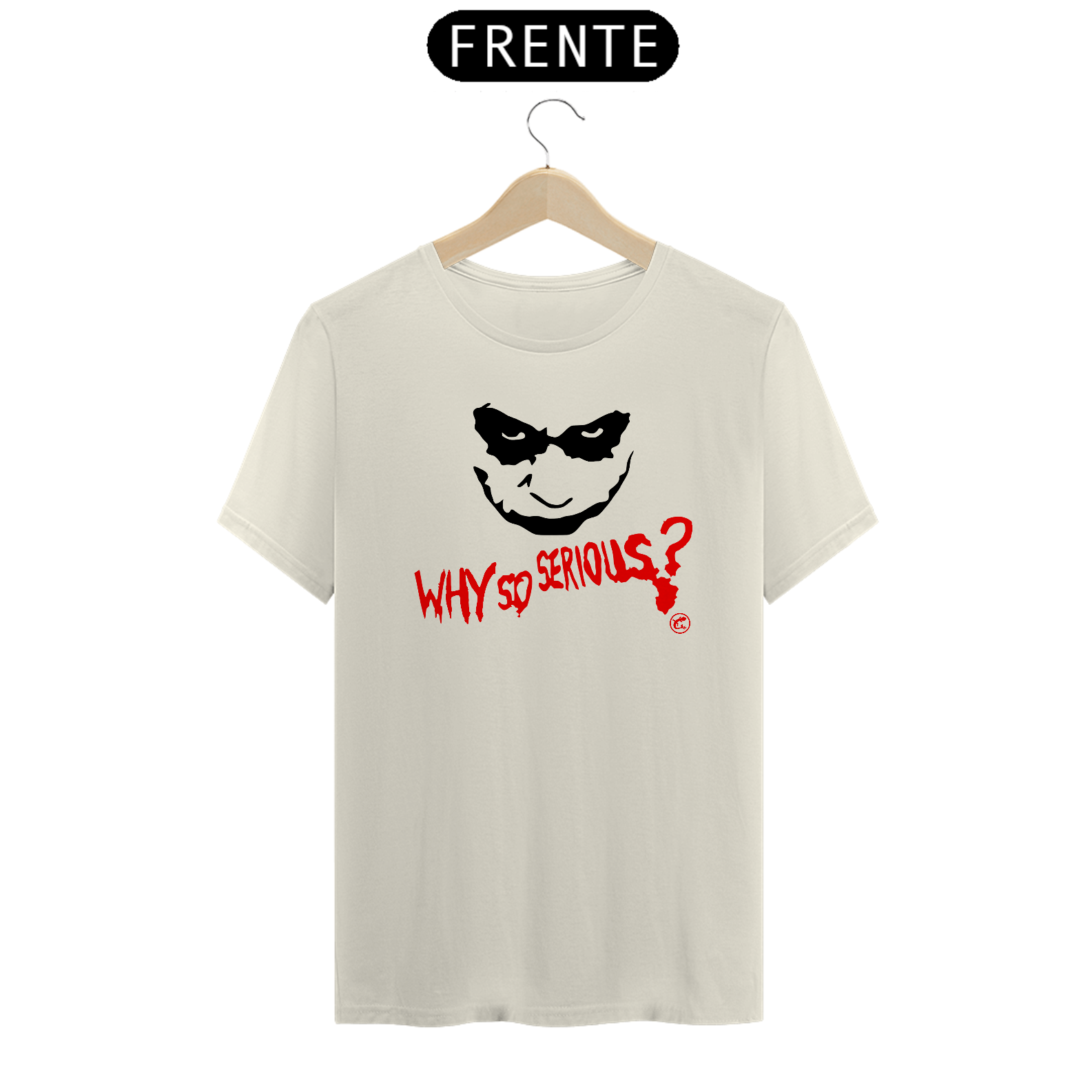 Camiseta PIMA - Coringa Why so Serious