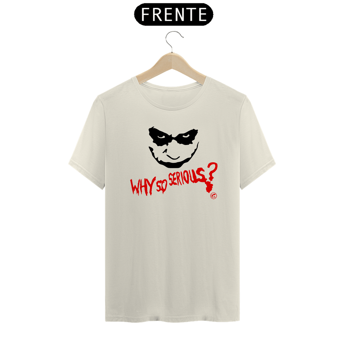 Nome do produto: Camiseta PIMA - Coringa Why so Serious