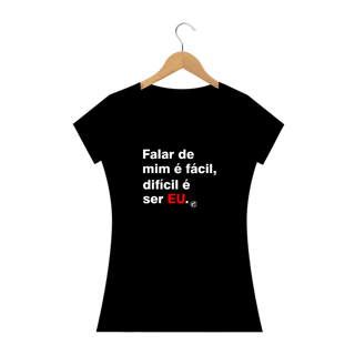 Nome do produto Camiseta de Boteco Falar de mim é fácil, difícil é ser EU.