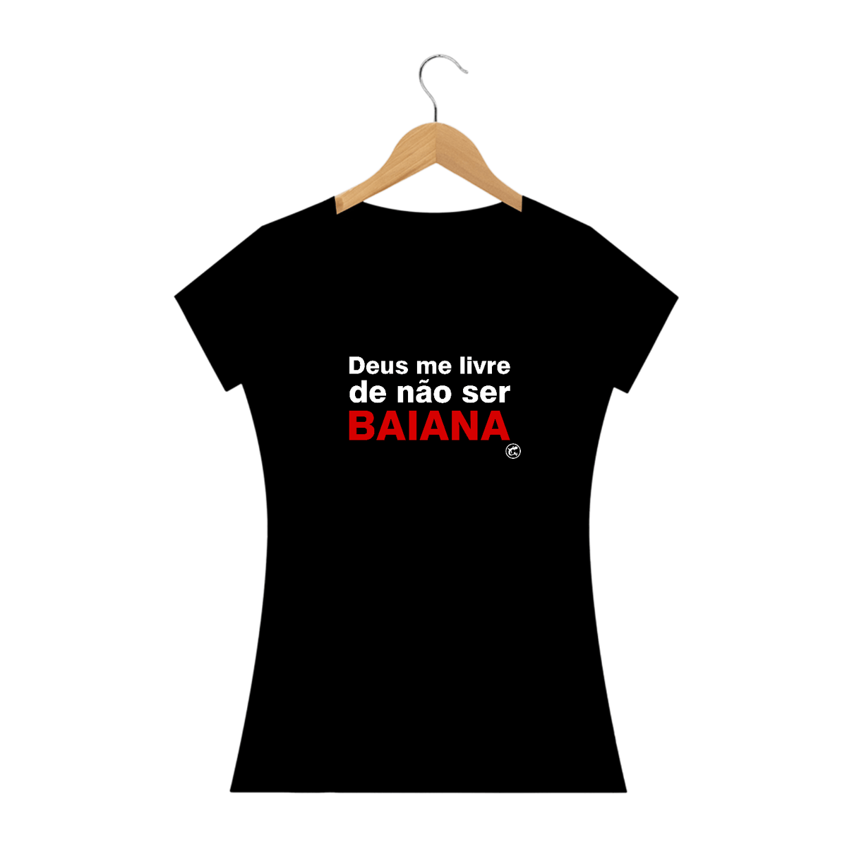 Nome do produto: Camiseta de Boteco Deus me livre de não ser Baiana