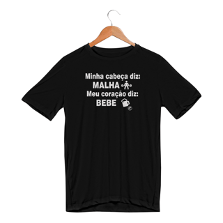 Nome do produto Camiseta Dry UV - Minha Cabeça diz Malha