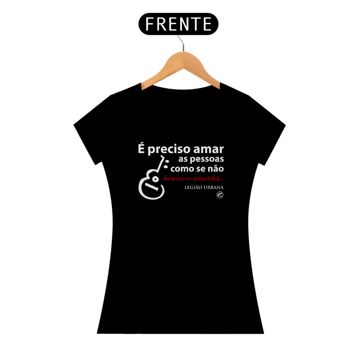 Nome do produto: Camiseta Legião Urbana - Pais e Filhos