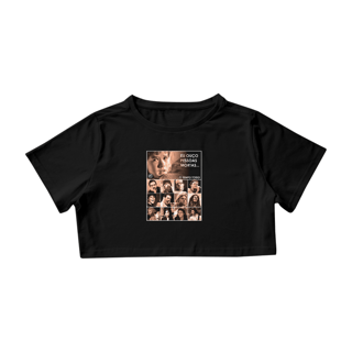 Nome do produto Camiseta Cropped Eu ouço pessoas mortas...O tempo todo! Versão 01