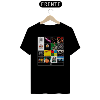 Nome do produto Camiseta Queen Discografia