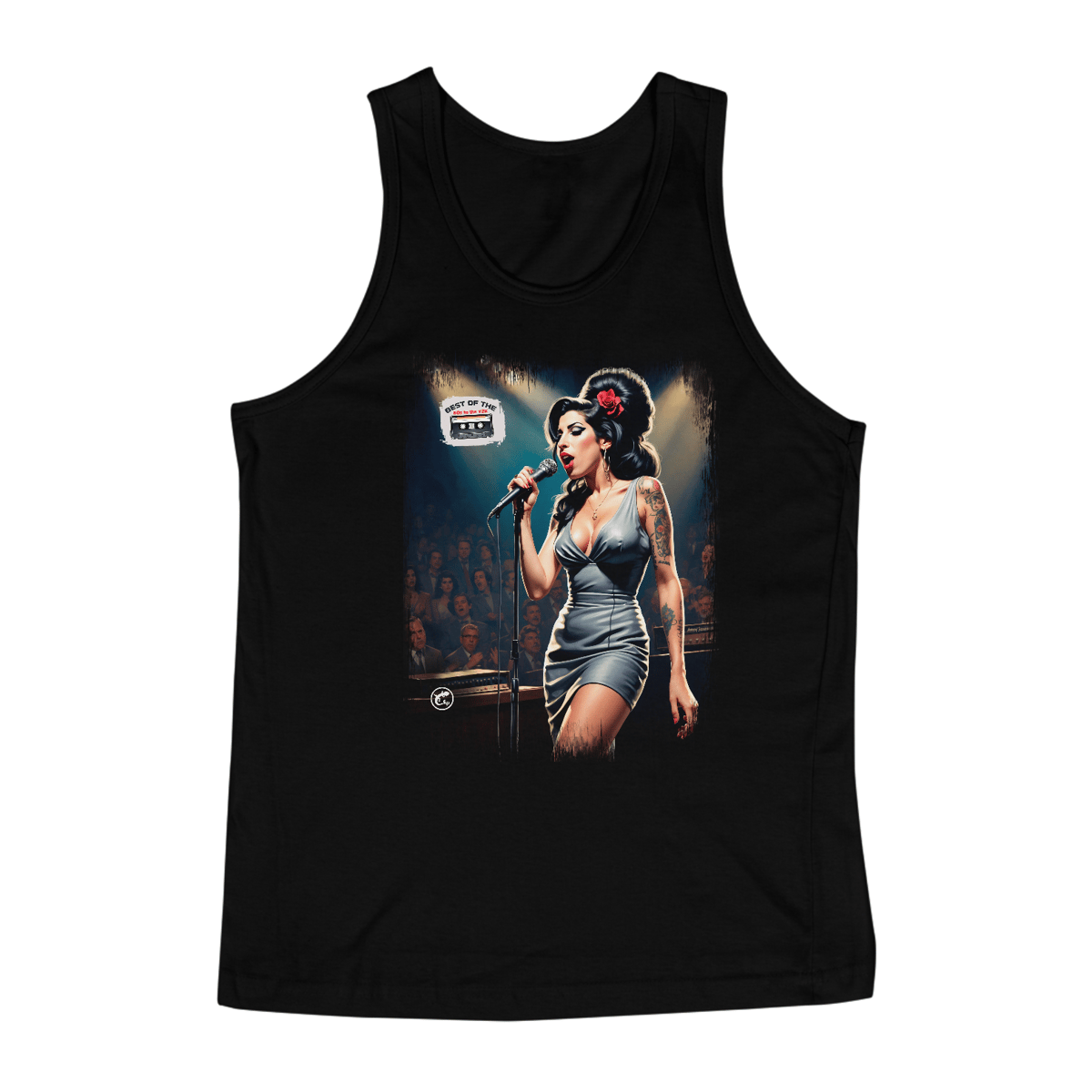 Nome do produto: Regata Amy Winehouse - Best of the 60s to the Y2K
