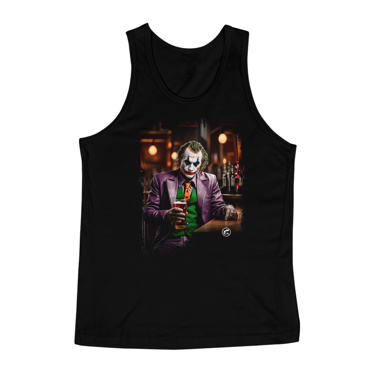 Nome do produto: Camiseta Regata Coringa