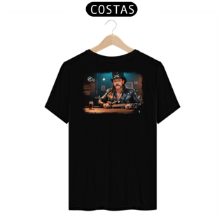 Nome do produto Camiseta Lemmy Kilmister - COSTAS