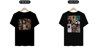 Nome do produto Camiseta Michael Jackson - Frente e Costas