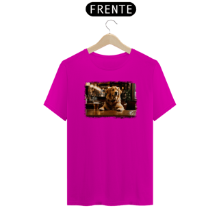 Nome do produto Camiseta de Boteco Melhores Amigos do Homem - Golden Retriever