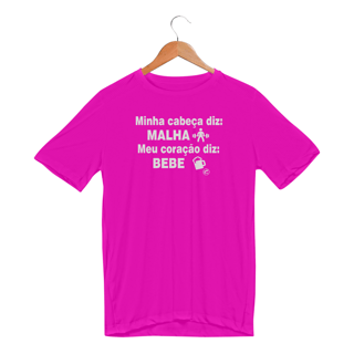 Nome do produto Camiseta Dry UV - Minha Cabeça diz Malha