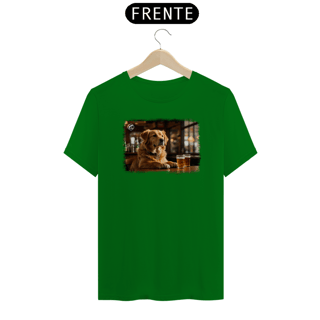 Nome do produto Camiseta de Boteco Melhores Amigos do Homem - Golden Retriever