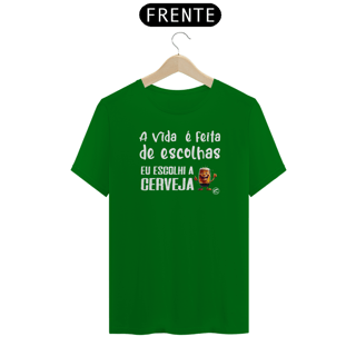 Nome do produto Camiseta de Boteco A vida é feita de escolhas