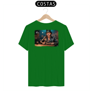 Nome do produto Camiseta Lemmy Kilmister - COSTAS