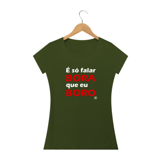 Nome do produto Camiseta de Boteco É só falar Bora que eu Boro