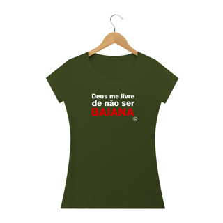 Nome do produto Camiseta de Boteco Deus me livre de não ser Baiana