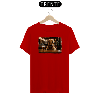 Nome do produto Camiseta de Boteco Melhores Amigos do Homem - Golden Retriever