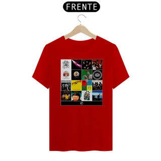 Nome do produto Camiseta Queen Discografia