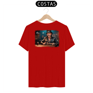 Nome do produto Camiseta Lemmy Kilmister - COSTAS