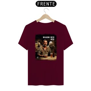 Nome do produto Camiseta de Boteco Walking With Beer