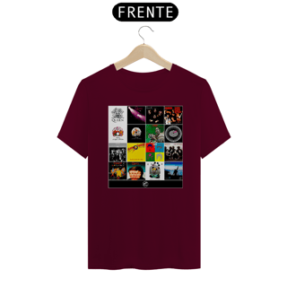 Nome do produto Camiseta Queen Discografia