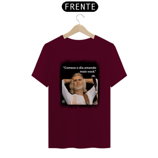 Nome do produto Camiseta - Comece o dia amando mais você