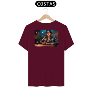 Nome do produto Camiseta Lemmy Kilmister - COSTAS